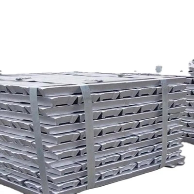 99,99% 99,9% lingots en aluminium en métal de lingot en aluminium pur pour la sidérurgie de métallurgie