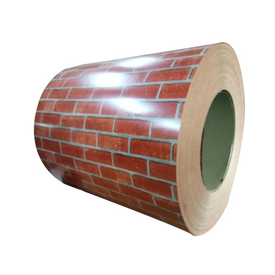 Les bobines de PPGI colorent la bobine en acier enduite ont enduit la toiture d'une première couche de peinture en acier galvanisée en métal de la bobine Z275 couvre des matériaux de construction