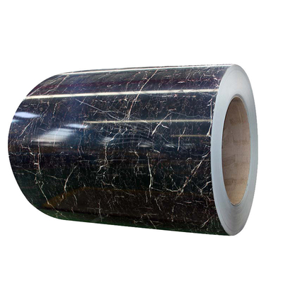 PPGI a enduit la largeur 600mm-1250mmm de bobine a enduit la bobine d'une première couche de peinture en acier galvanisée pour la construction