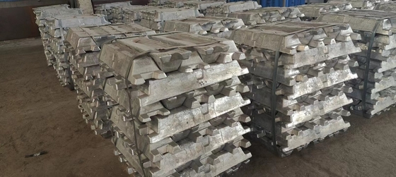99,9% lingots en aluminium en aluminium 99% purs du lingot a7 pour l'industrie