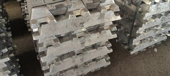 99,9% lingots en aluminium en aluminium 99% purs du lingot a7 pour l'industrie