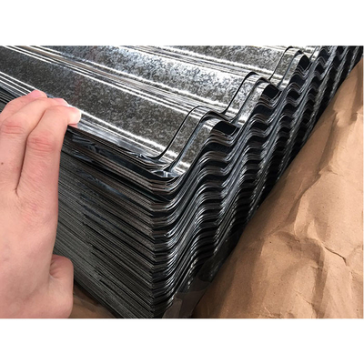 Le zinc en acier ondulé galvanisé a enduit l'épaisseur de 0,11 - de 1.0mm